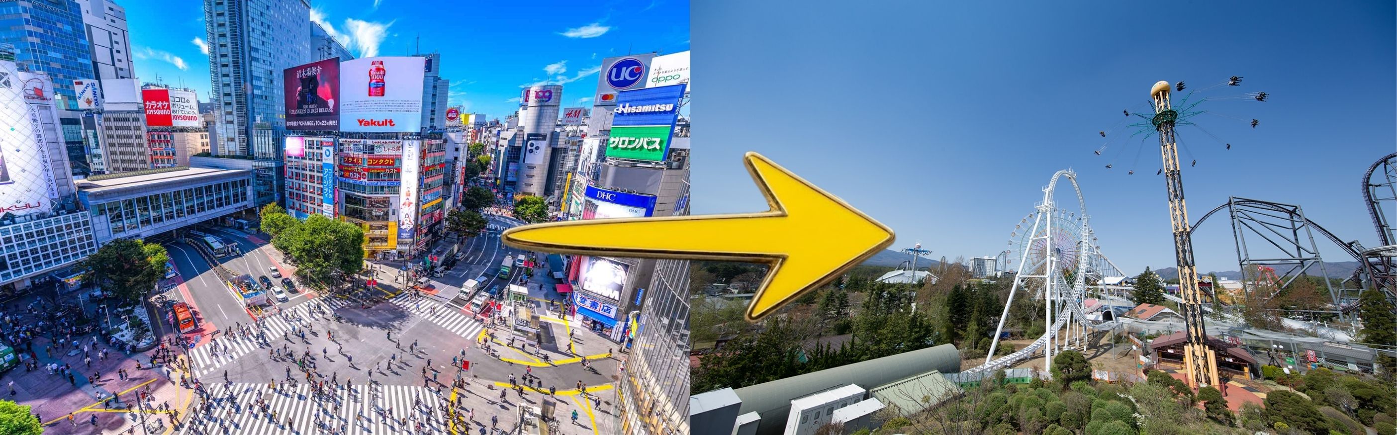 Tokyo to Fuji-Q Highland Transfer