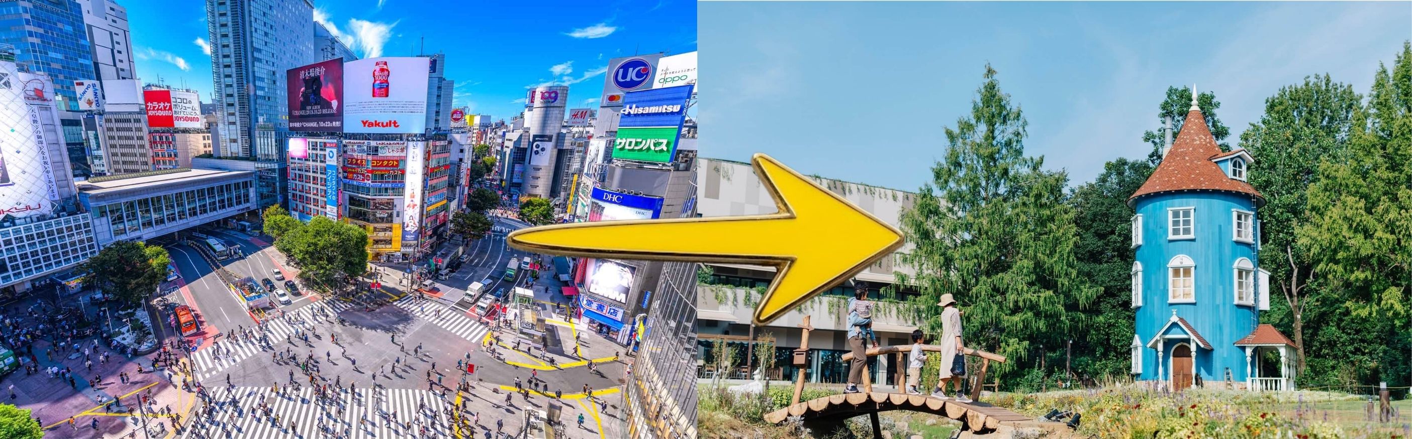 Tokyo to MoominValley Park Transfer